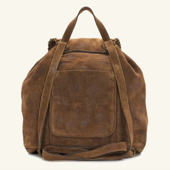 Patricia Nash Casape Backpack Burnished Suede Cognac DISCONTINUED main image 16